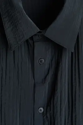 Chemise Relaxed Fit - Noir — photo 4