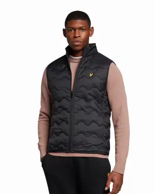 LYLE & SCOTT DOUDOUNE SANS MANCHES Noir — photo 2