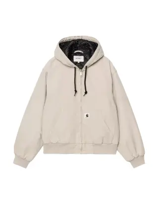 OG Active Jacket Fleur De Sel Stone Canvas Femme — photo 1