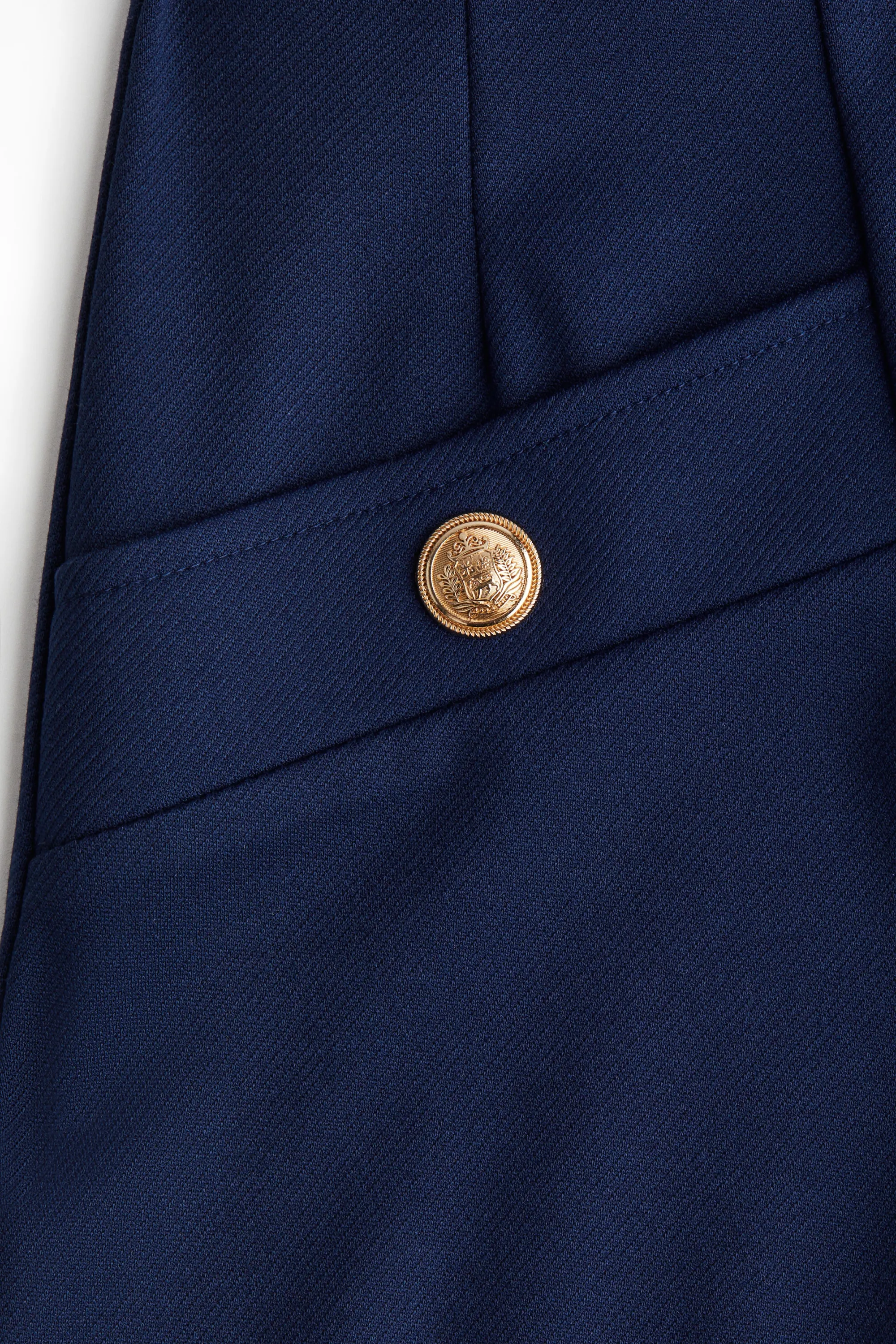 Short en interlock - Bleu marine
