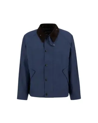 OS Transport Wax Jacket Washed Cobalt — photo 1