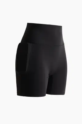 Short cycliste avec poches SoftMove™ - Noir — photo 5