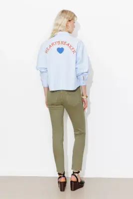 LUCIEN jean girlfriend cropped — photo 4