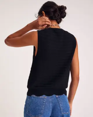 Top Micaelo noir — photo 4