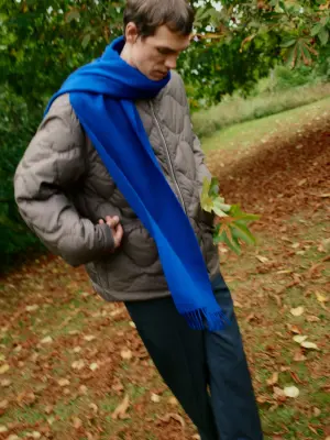 Veste matelassée en duvet - Beige — photo 5