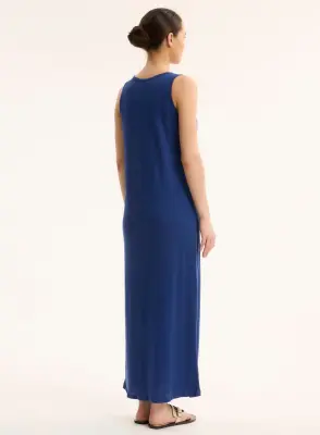 Robe en lin  et élasthanne — photo 4