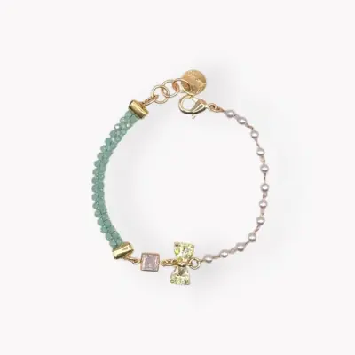 Bracelet Guimauve Turquoise — photo 1