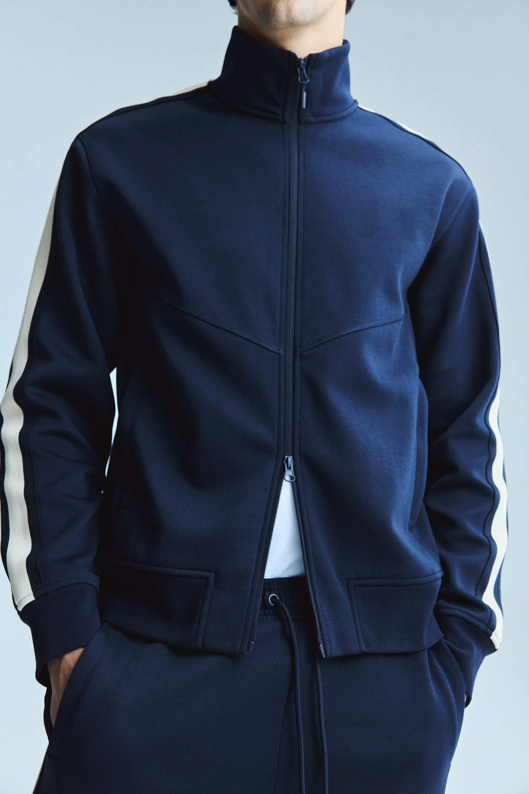 Veste de survêtement Regular Fit DryMove™ - Bleu foncé