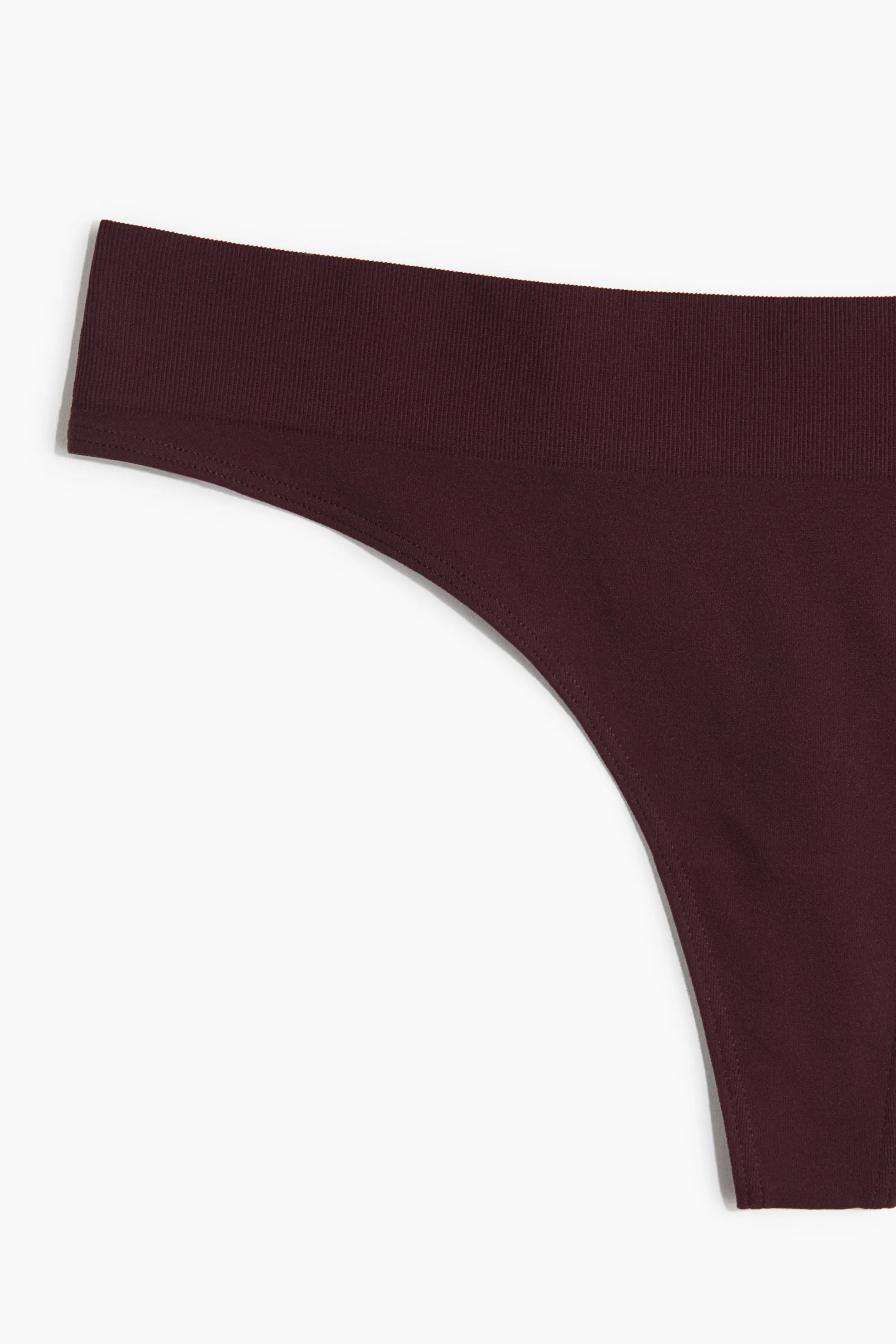 Culotte Thong Seamless - Bordeaux
