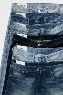 Straight Regular Jeans - Bleu denim foncé — photo 2