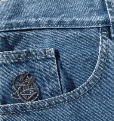 Pantalon polar 93! Denim – Mid Blue — photo 4