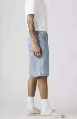 LEVIS BAGGY SHORT 478 Bleu ciel — photo 4