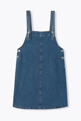 Robe-salopette en jean Femme — photo 1