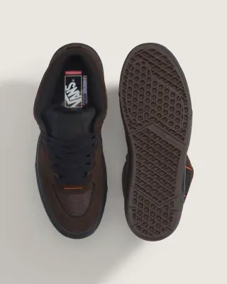 chaussure Vans Skate Half-Cab Wafflecup Rizzo – Brown / Black — photo 5