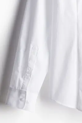 Chemise Slim Fit repassage facile - Blanc — photo 5