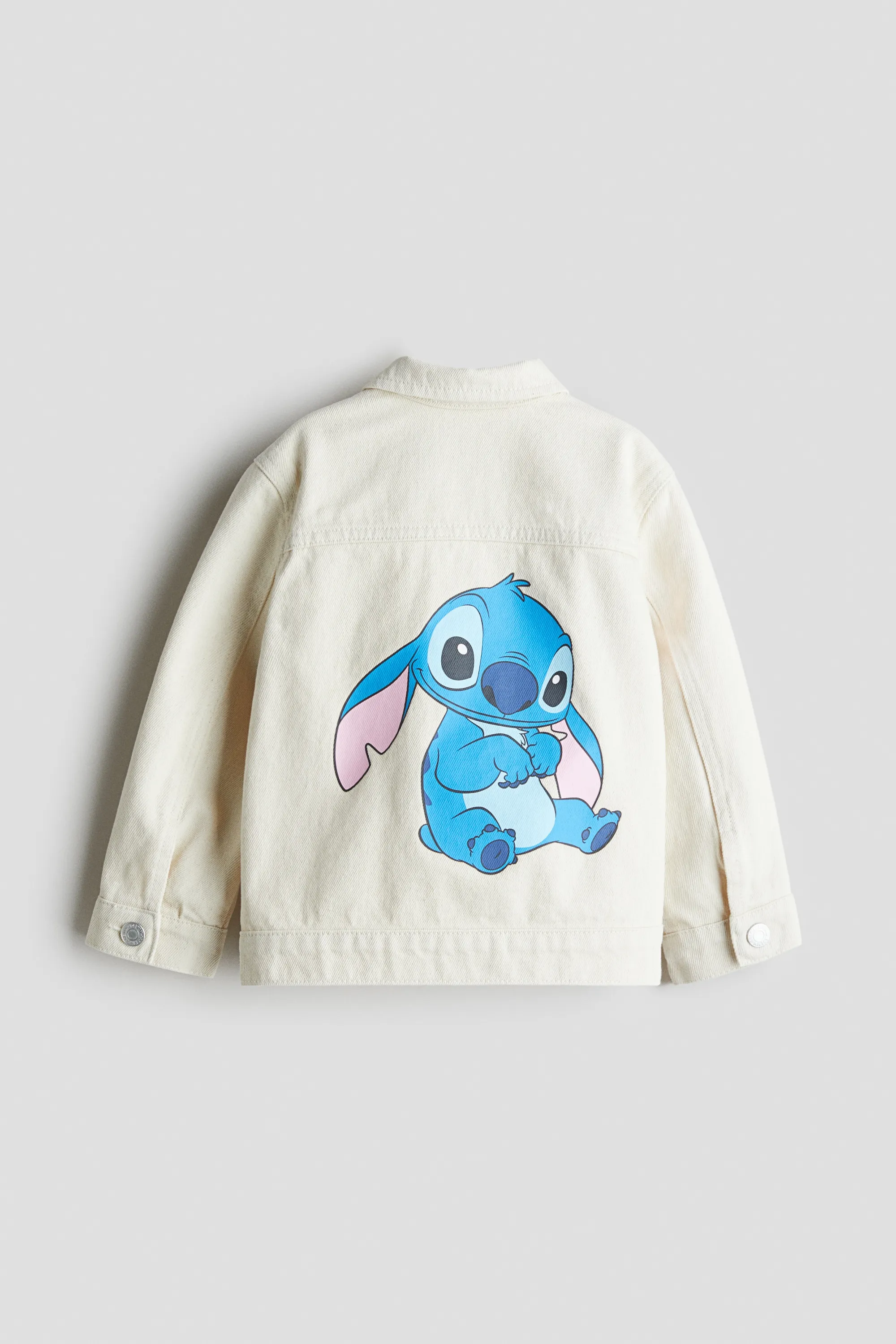 Veste en denim imprimé - Blanc/Lilo et Stitch