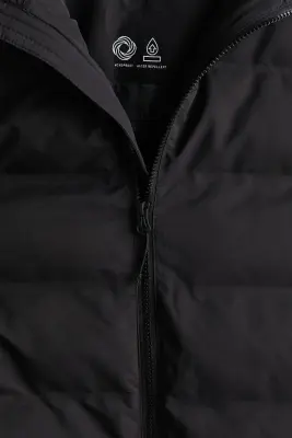 Veste matelassée coupe-vent et déperlante - Noir — photo 5