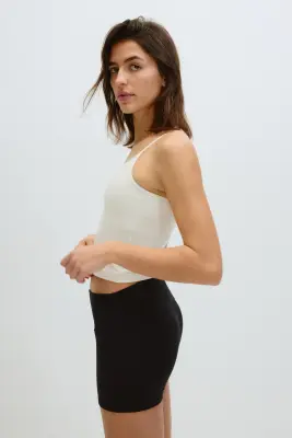 Top de sport avec soutien-gorge intégré SoftMove™ - Ivoire — photo 3