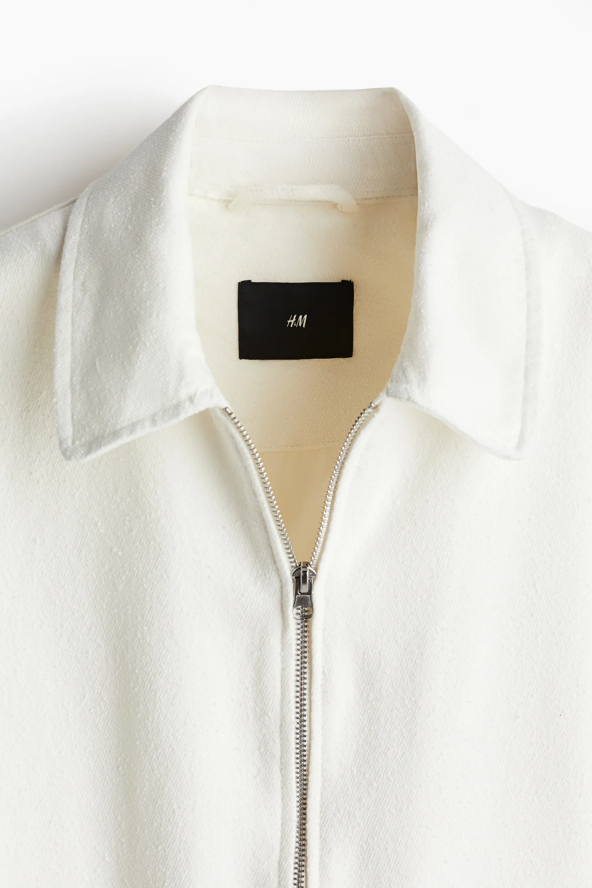 Veste Regular Fit en denim - Blanc