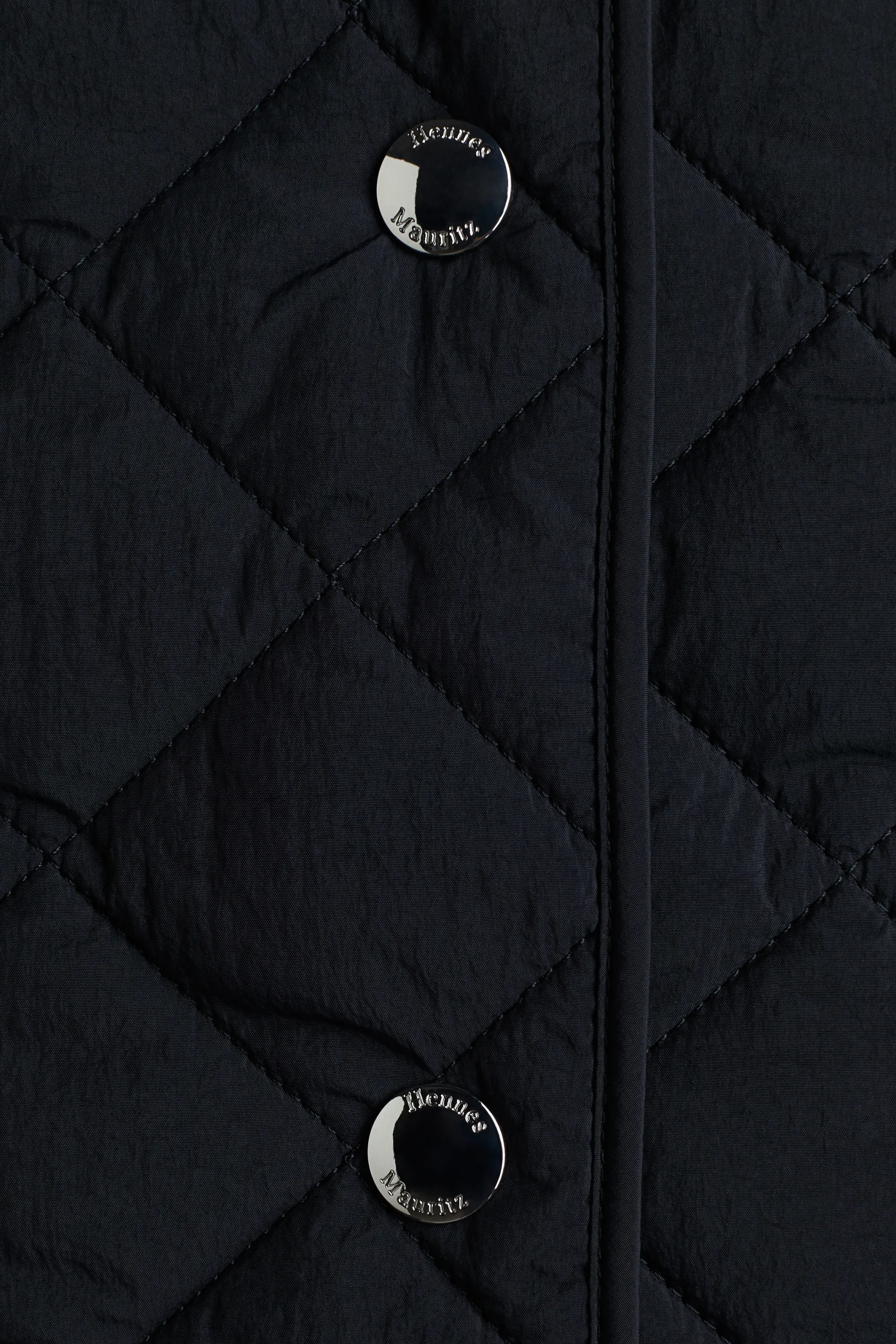 Veste sans manches matelassée - Noir