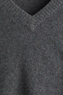 Pull Regular Fit - Gris foncé — photo 5