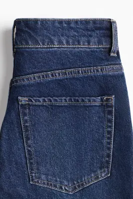 Flared High Jeans - Bleu denim foncé — photo 1