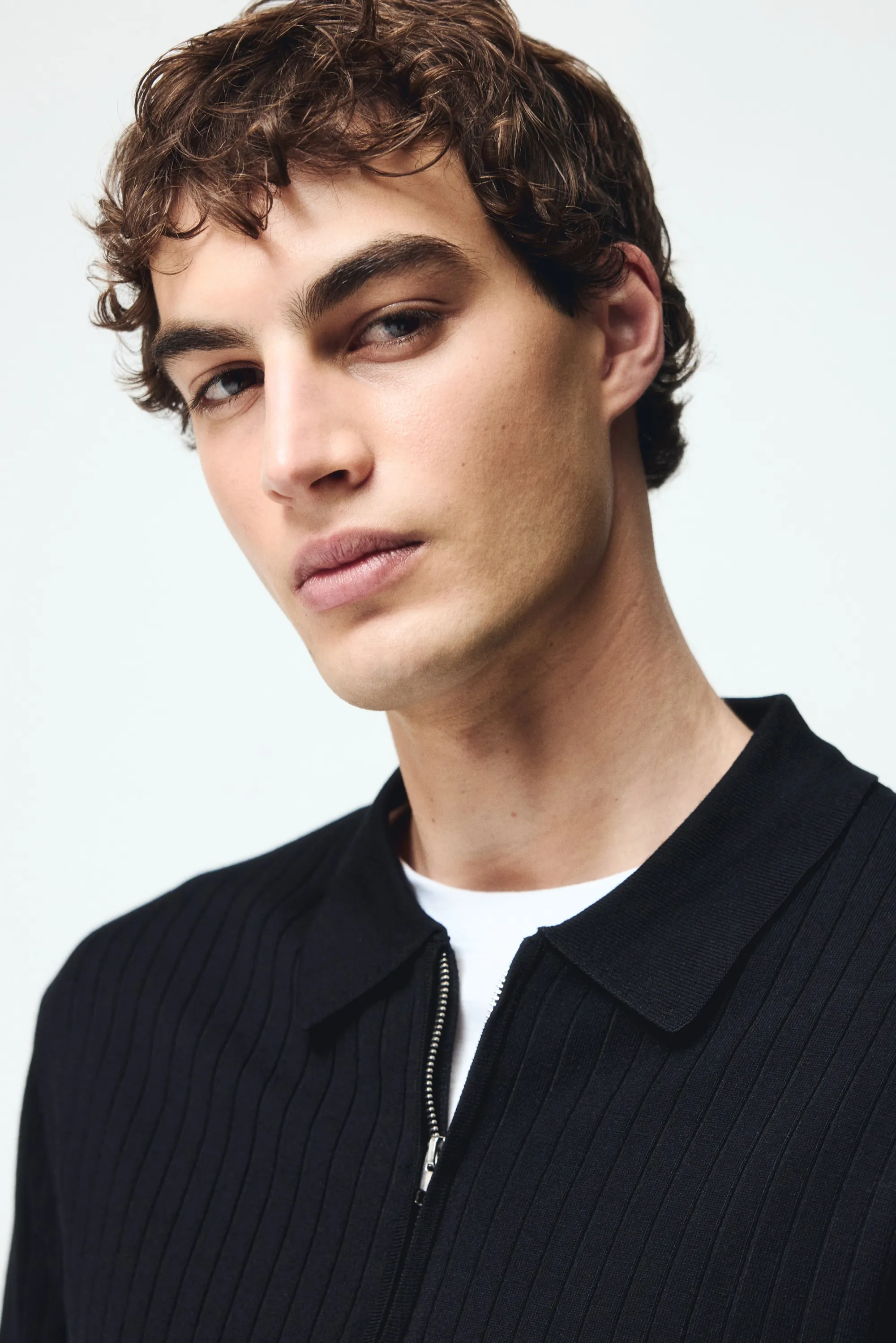 Polo Slim Fit - Noir