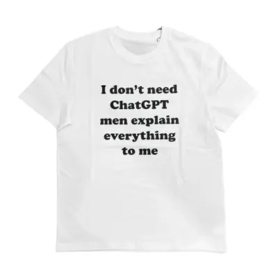 T-Shirt Don't Need ChatGpt — photo 1
