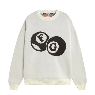Fakegods Billiard Knitted Sweater Cream — photo 1