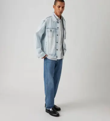 LEVIS ORIGINAL 501 NEVER Bleu ciel — photo 2