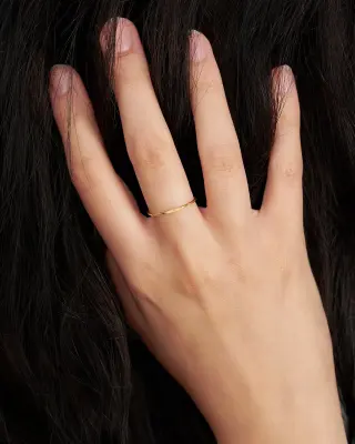 BAGUE STELLA - Or rose 18 carats — photo 4