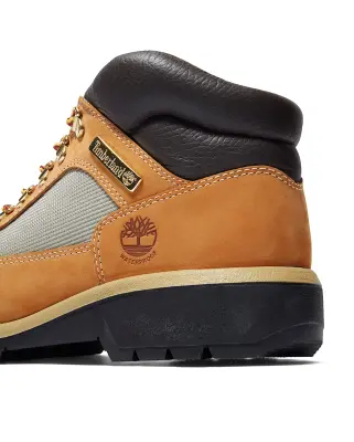 Field Boot Mid Lace Up Waterproof Boot Wheat Homme — photo 4