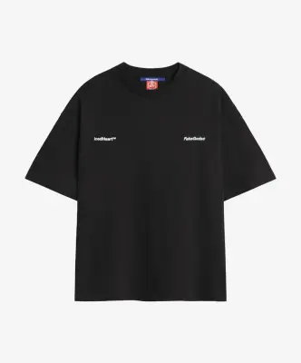 ICED HEART TEE BLACK — photo 1