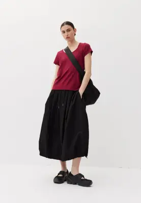 Le t-shirt Tencel - Framboise — photo 3