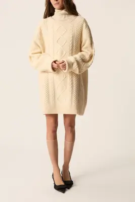 Robe Doriane Creme — photo 3