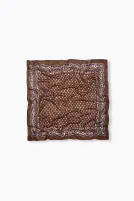 Foulard carré 100% laine — photo 3