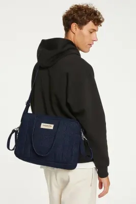 Sac à langer Mini Darcy denim brut Rive Droite — photo 1