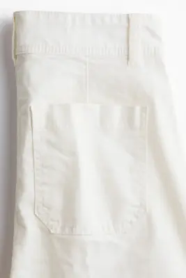 Pantalon en toile - Blanc — photo 5