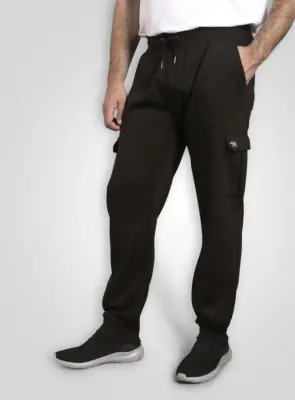DUKE JOGGING CARGO GRANDE LONGUEUR Noir — photo 2