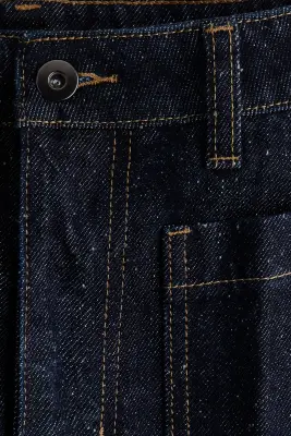 Bootcut High Jeans - Bleu denim foncé — photo 5