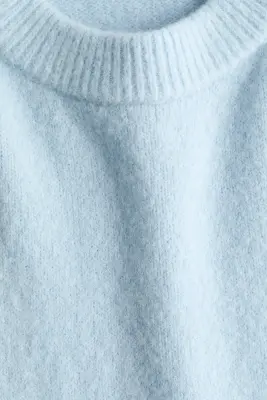 Pull oversize - Bleu clair — photo 4