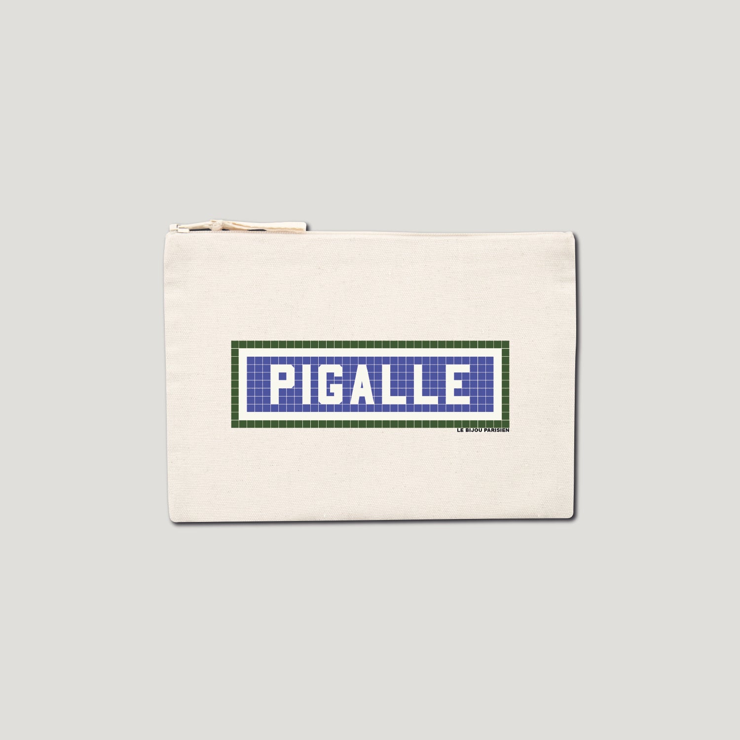 POCHETTE IMPRIMÉE - PIGALLE - ÉCRU