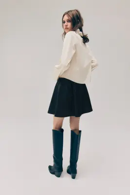 Jupe évasée - Noir — photo 3