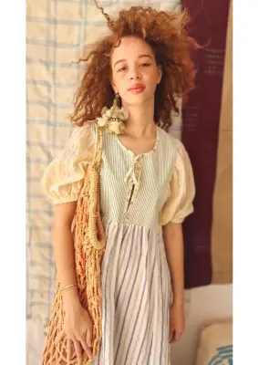 Robe Maty patch yellow - Claramonte — photo 2