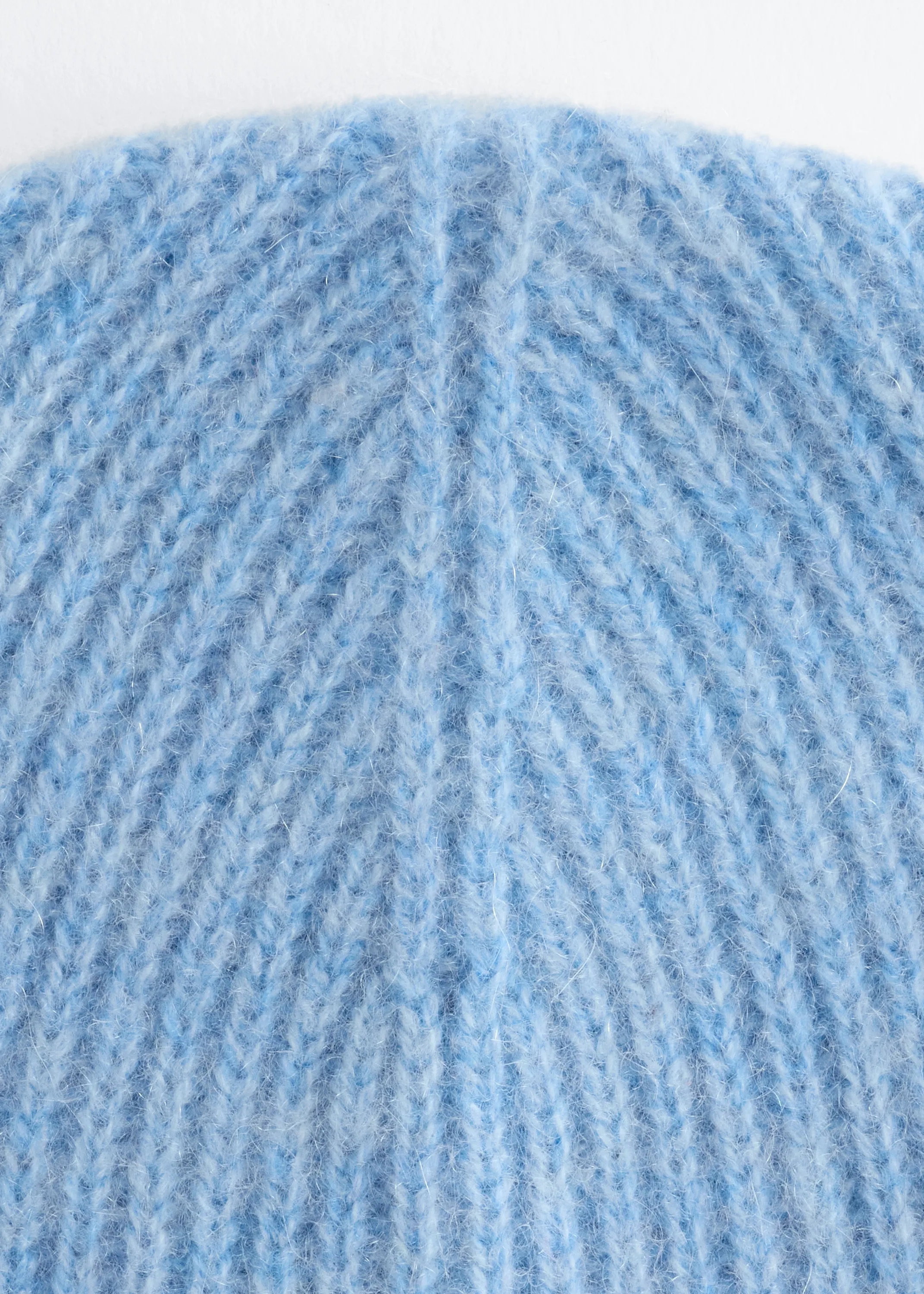 Bonnet en cachemire - Bleu clair