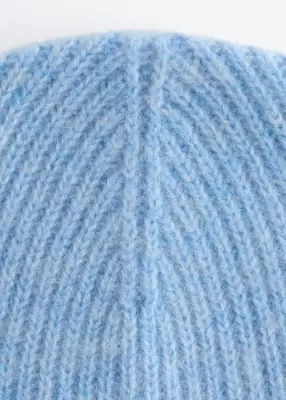 Bonnet en cachemire - Bleu clair — photo 1