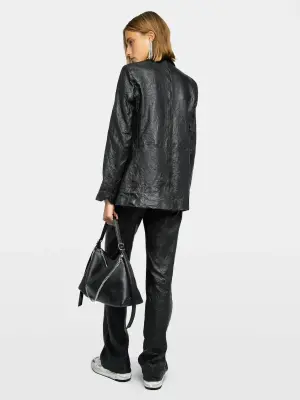 Blazer Valse Cuir — photo 2