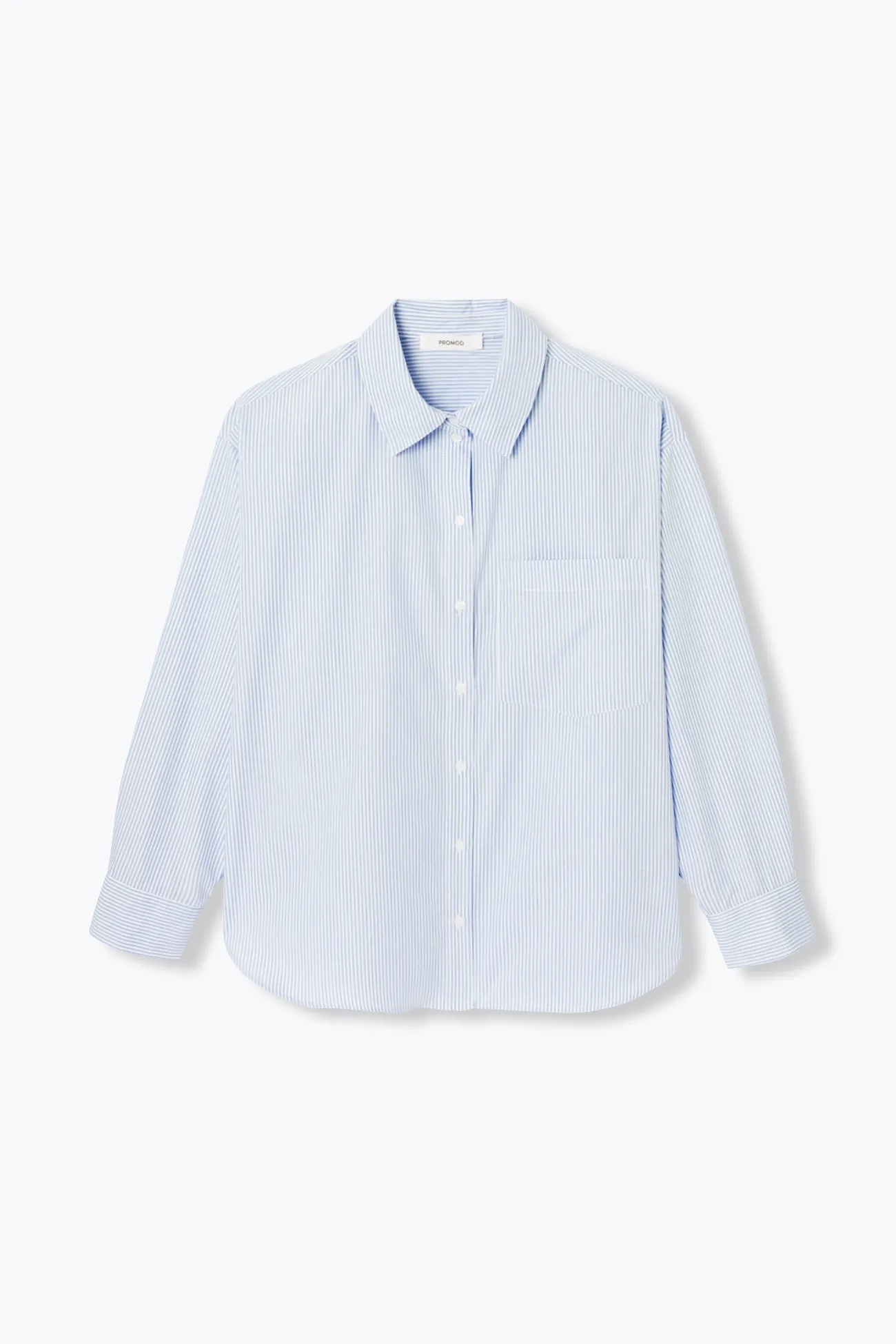 Chemise oversize rayée Femme