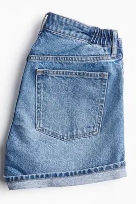 MAMA Short en denim - Bleu denim — photo 2