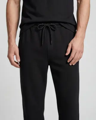 Pantalon Noir en Coton organique / Coton